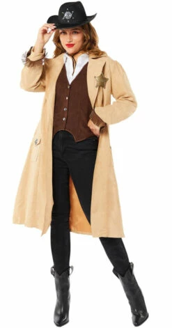 AMSCAN Elegant Sheriff Dames Kostuum