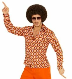 WIDMANN Jaren 70' Overhemd Heren