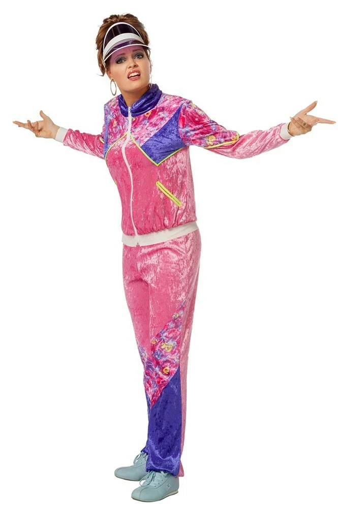 Jaren 80 Trainingspak Tina Dameskostuum 3 Jaren 80 Trainingspak Tina Dameskostuum