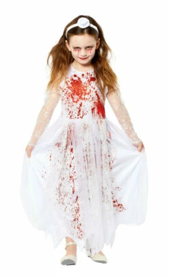 AMSCAN Met Bloed Besmeurd Horror Bruidsmeisje Kostuum
