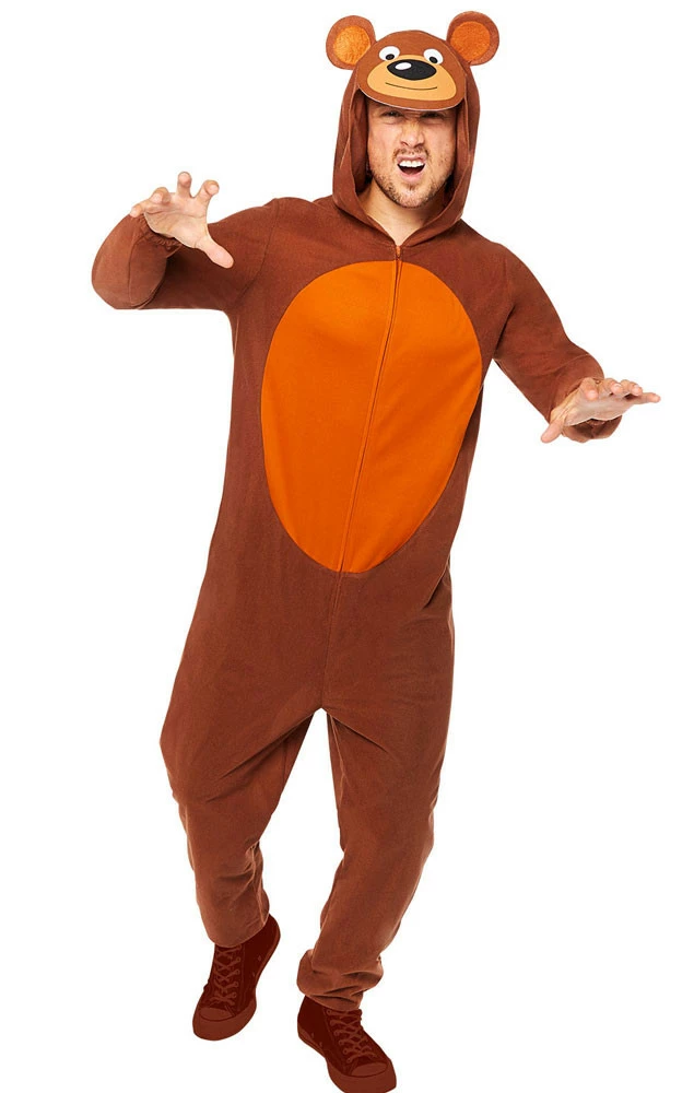 AMSCAN Bobby Bear Kostuum Voor Mannen 3 AMSCAN Bobby Bear Kostuum Voor Mannen