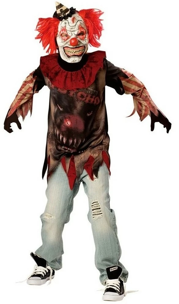 AMSCAN Horror Clown Kinderkostuum 3 AMSCAN Horror Clown Kinderkostuum