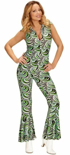 WIDMANN Disco Fever 70s Kostuum Voor Dames