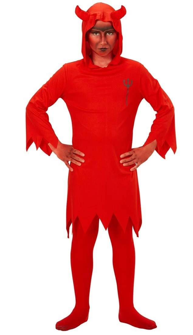 WIDMANN Evil Devil Devil Kostuum Voor Kinderen 4 WIDMANN Evil Devil Devil Kostuum Voor Kinderen - Afbeelding 2