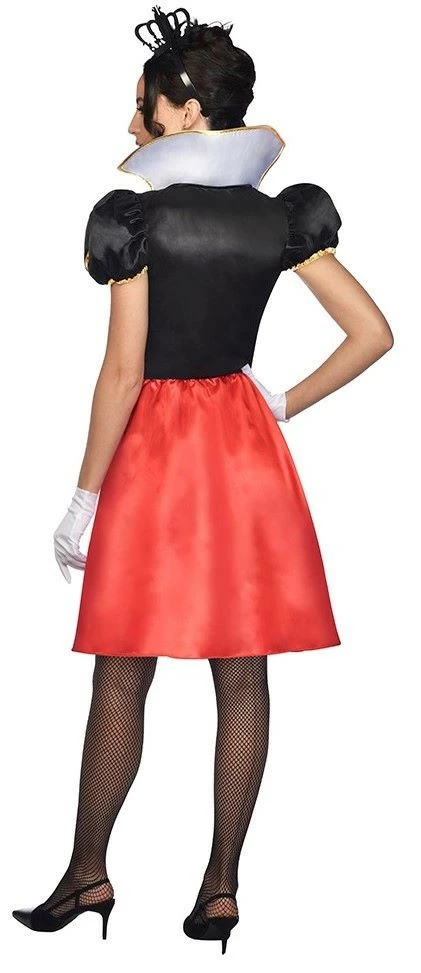 AMSCAN Queen Of Hearts Van Het Toverland Dameskostuum 6 AMSCAN Queen Of Hearts Van Het Toverland Dameskostuum - Afbeelding 4