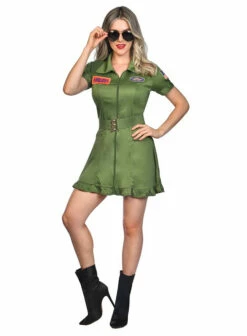 AMSCAN Straaljager Piloot Ella Dames Kostuum