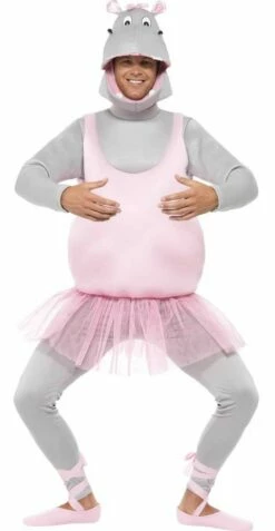 Smiffys Hippo Ballerina Kostuum Voor Volwassenen