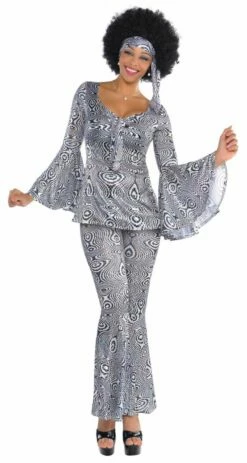 AMSCAN Feest Dames Nachtkleding Jaren 70