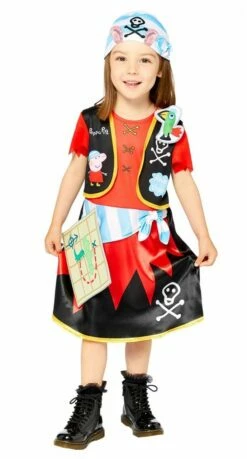 AMSCAN Peppa Pig Piratenkostuum Kinderkostuum
