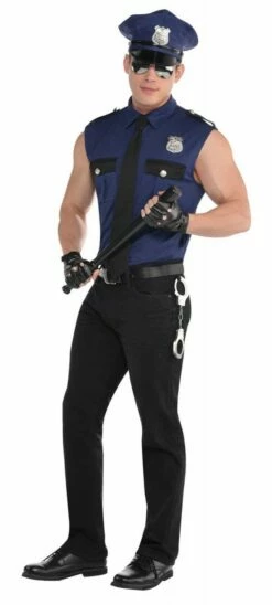 AMSCAN Politieagent Johnny Herenkostuum