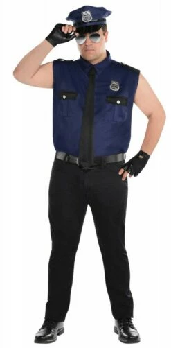 Halloween Kostuum Store -AMSCAN Winkel police officer sam herrenkost 1 4 m 2 1280x1280