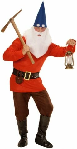 WIDMANN Rode Kabouter Heren Kostuum