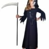 AMSCAN Eng Grim Reaper Meisjeskostuum -AMSCAN Winkel schauriges sensenfrau maedchenkostuem 1 1280x1280