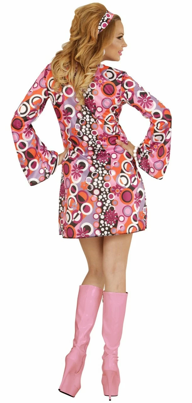 WIDMANN Sexy Hippiekostuum Jenny 5 WIDMANN Sexy Hippiekostuum Jenny - Afbeelding 3