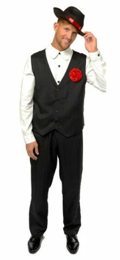 AMSCAN Gangsterkostuum Uit De Jaren 20 Voor Heren