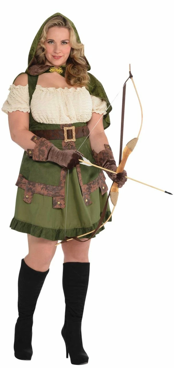 Halloween Kostuum Store -AMSCAN Winkel ramona hood damenkostuem